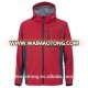 Outdoor hooded waterproof breathable men softshell jacket LS-001