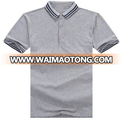 China custom unisex printing short sleeve polo t shirts