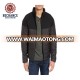 Men light quilted jacket with stand collar