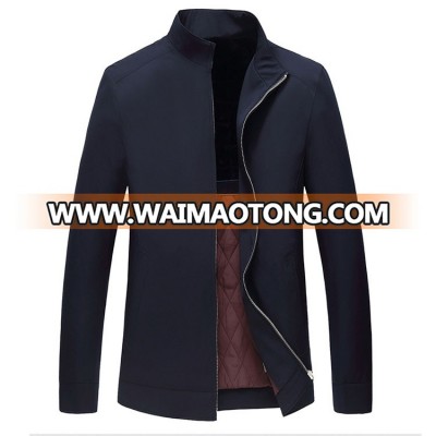 Winter new thick warm middle-aged men's jacket business casual outerwear