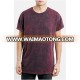 Wholesale  Mens  Plain Short Sleeve  Acid Wash T Shirts for Man